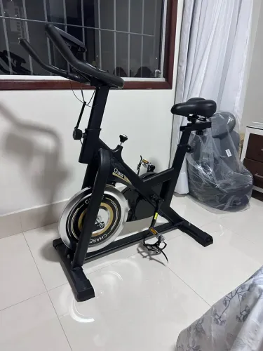 Bicicleta Ergométrica Spinning Mecanica 5kg Chase Odin Fit