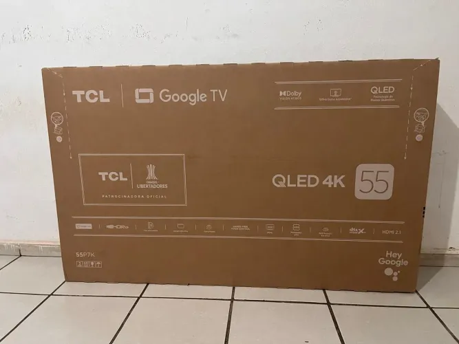 TV TCL 55 POLEGADAS QLED NOVA LACRADA COM NOTA FISCAL