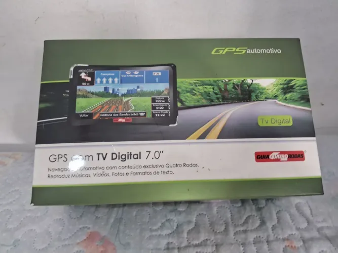 GPS automotivo com TV digital 7.0 .Quatro rodas 