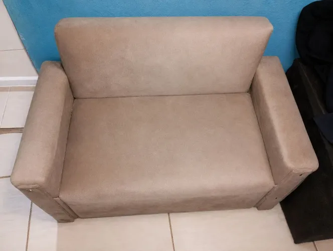 Berço, carrinho, sofá e vestido infantil (COMBO)