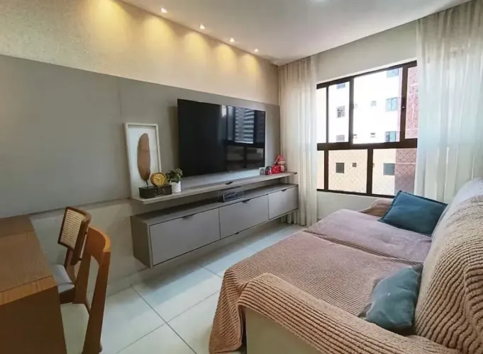 Apartamento mobiliado para locação em Manaira, proximo a praia e comercio em geral.