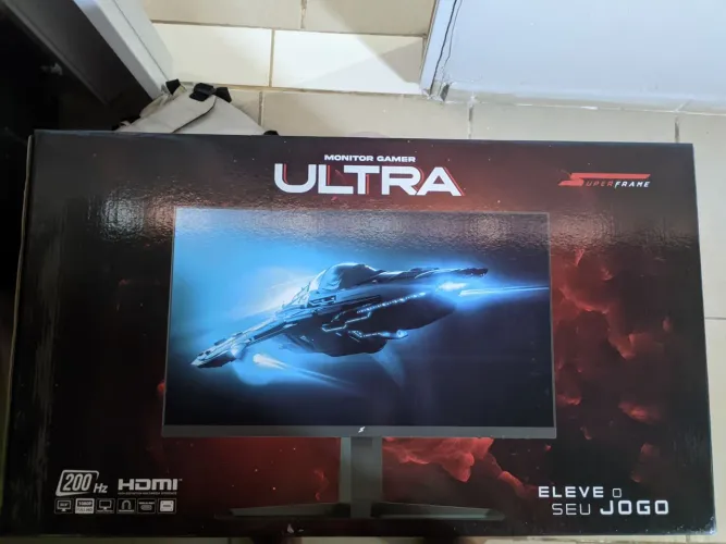 Monitor curvo superframe ultra 200hz
