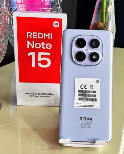 Xiaomi Note 15 4G 512GB 8GB RAM GLOBAL - Loja Física 