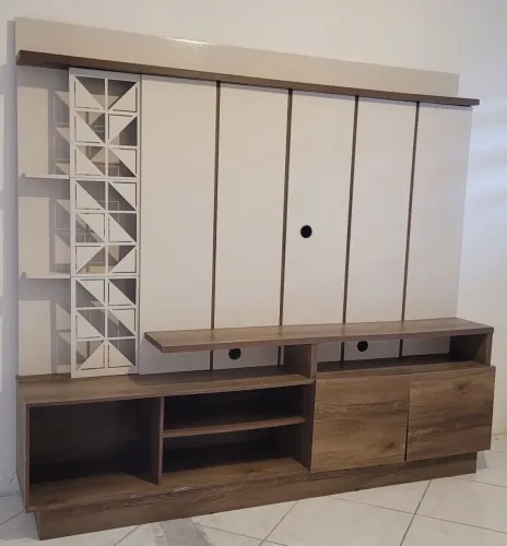 Estante Rack para sala e TV 55 polegadas