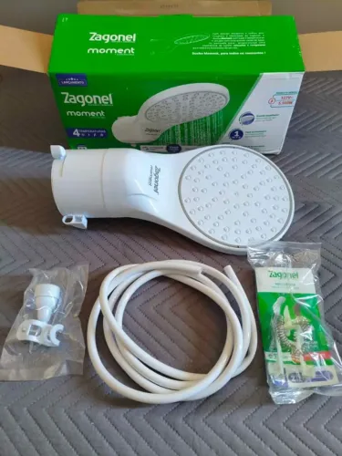 Ducha Moment - 4 Temperaturas | 5.500W | 127V | Branca