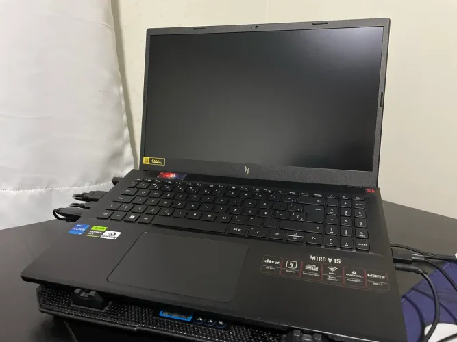 Notebook Gamer Acer Nitro V15 RTX 3050 24GB RAM 1,5T SSD Windows 11 (6 meses de uso)