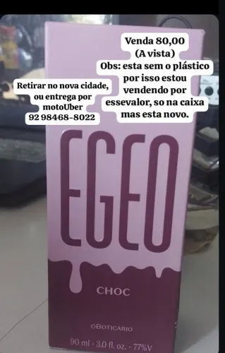 Perfumes boticário barato