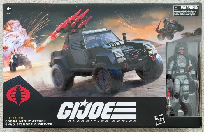 GI Joe Classified Cobra Night Attack 4-WD Stinger