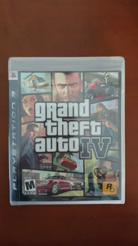 GTA 4 PS3 - Jogo Grand Theft Auto IV PlayStation 3 - Lacrado !!
