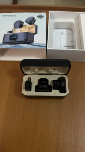 Microfone lapela sem fio 2.4GHz