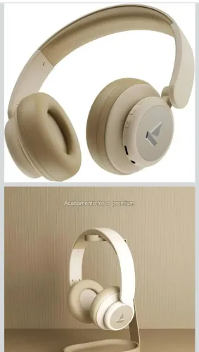 Fone de Ouvido Bluetooth Sem Fio Rockerz 450 Bege