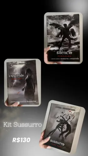 Kit 3 livros Coleção Sussurro
