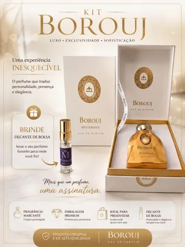 Perfume Borouj Mysterios Eau De Parfum 85ml
