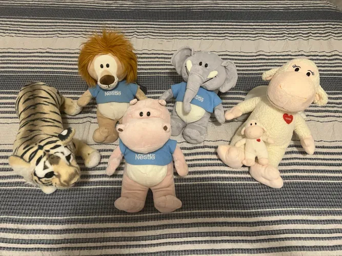 Ursos de pelúcia novos 30 cada