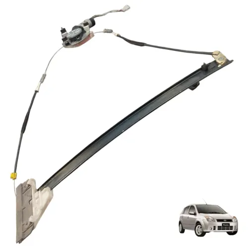 Máquina Vidro Dianteiro Direito Fiesta 1.0 Flex 2003 A 2008
