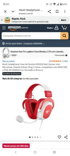 Fone havit H2002D 