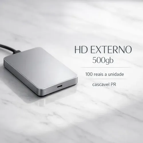 HD EXTERNO 500gb