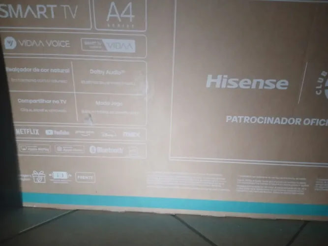 Televisão smart semi nova em perfeito estado 