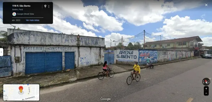 Terreno med. 55x32 na Rua São Bento, próx. a Feira.