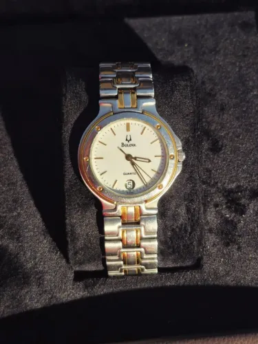BULOVA | SE1079 DATE | BICOLOR | SWISS MADE | 1993