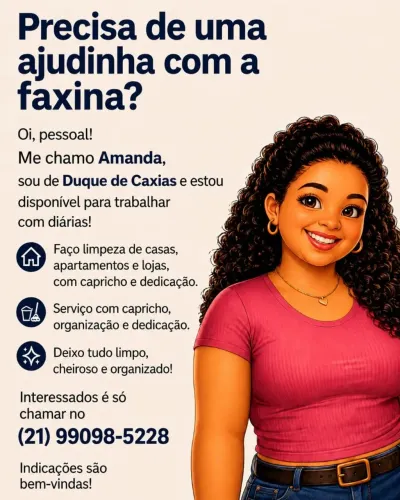 Faxina e diária