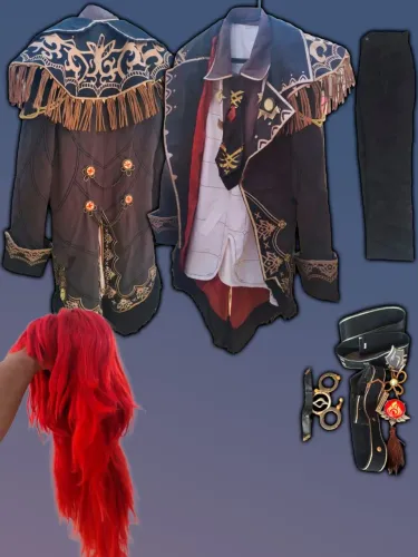 cosplay Diluc doki doki SR tamanho XL
