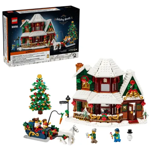 Lego Icons 11387 Casa de Férias - Natal