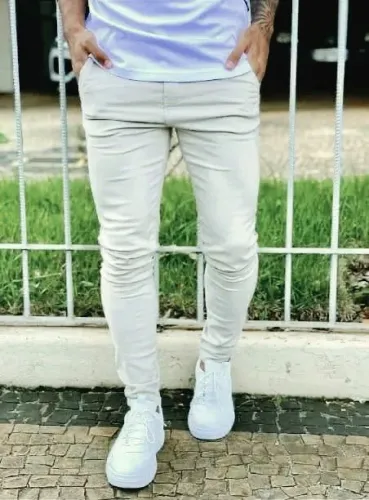 Calca Sarja Alfaiataria SLIM