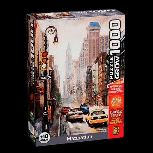 Quebra cabeça Grow Manhattan 1000 peças