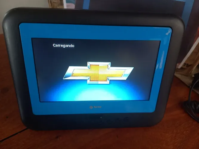 Dvd Tectoy T6001 com moldura Azul. Maravilhoso. Completo e conservado