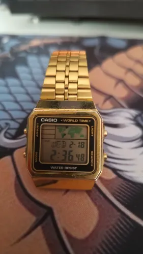 Relógio CASIO Dourado - A500WGA-1DF