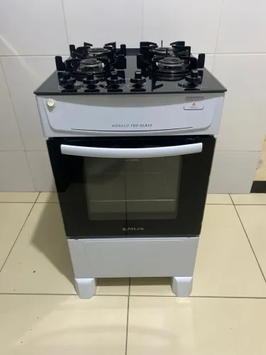 Fogão mesa de vidro