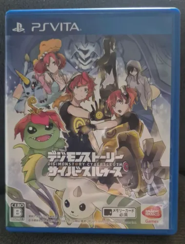 Jogo PSVITA Digimon Story Cyber Sleuth (Japonês)