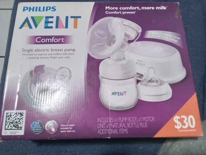 Extrator elétrico de leite materno (ordenhadeira) Philips Avent