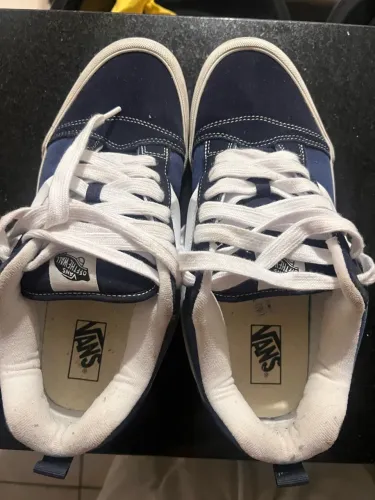 Tênis Vans Knu Skool Navy True White