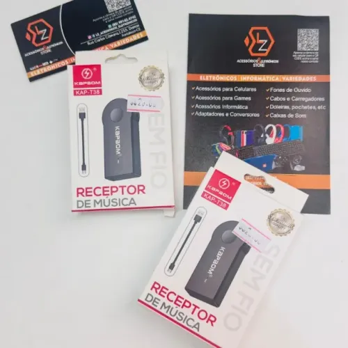 Adaptador Receptor Bluetooth para som