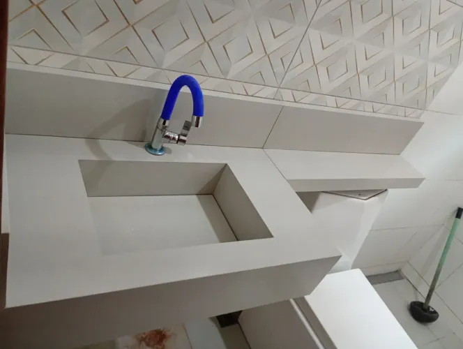 Faço lavatório bancadas em porcelanato 
