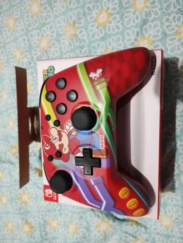 controle sem fio hory para switch 2 Mario