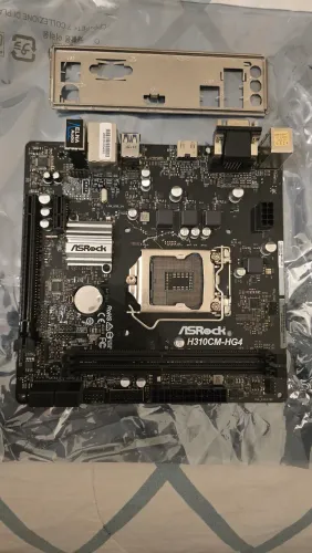 Placa mãe Asrock H310cm DDR4 oitava e nona geração