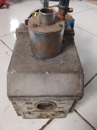 Bomba de vácuo 12 cfm refrigeração 