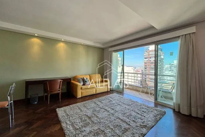 Apartamento com 1 quarto para alugar, 52 m² - Pinheiros - São Paulo/SP