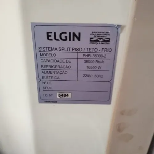 Ar Condicionado Elgin com condensadora 36.000 btus