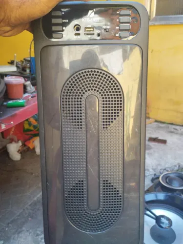 Caixa de som Bluetooth Kts-1555 Funcionando Perfeitamente Pequena e Auta com marcas