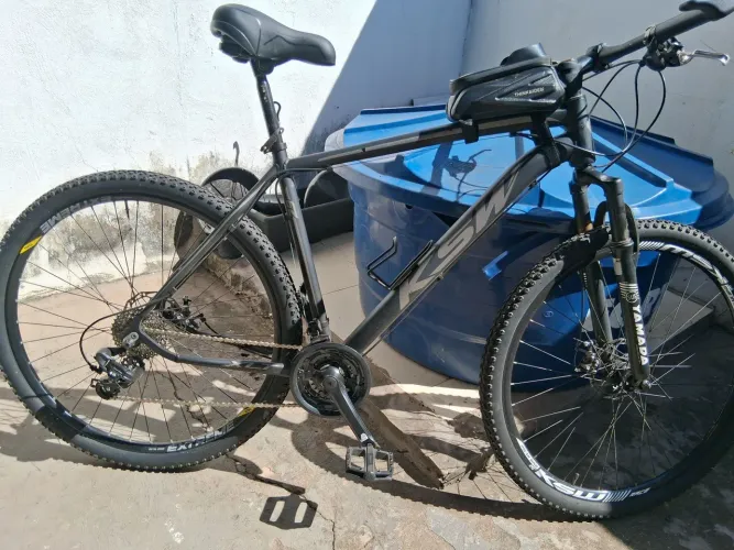 Bike Aro 29 quadro 19 freio mecânico kit shimano