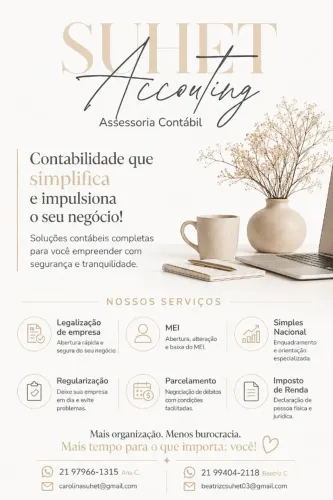 Assessoria Contábil | MEI | Abertura de Empresa | Imposto de Renda