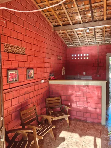 Cadeira e aluguel de casa de praia