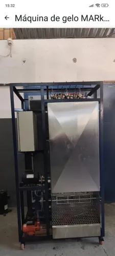 Máquina gelo escama