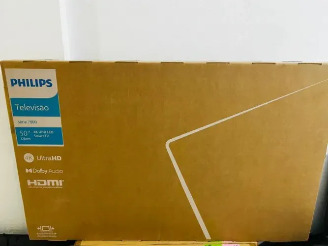 Televisão 50 polegadas Smart TV Philips - NOVA