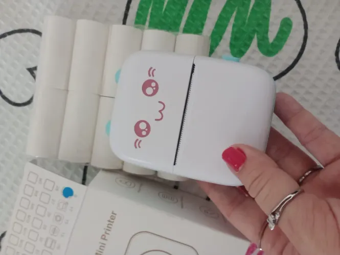 Mini impressora portátil 