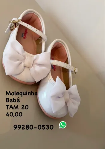 Sapatinhos para bebê (menina)
